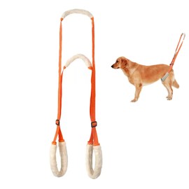 Dog Nursing Harness, Back Leg Support, Walking Supporter, Small, Medium, Elderly Dogs, Disabled Dogs, Joint Support, Won't Fall Out, Lead, Nursing Supplies, Lightweight, Adjustable