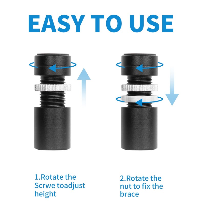 RIIEYOCA Graphics Card GPU Brace Support, Adjustable Height GPU Stand,Video