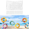 Dickly Pool Toy Float Storage Net Pool Hanging Organizer Mesh