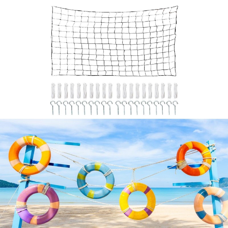 Dickly Pool Toy Float Storage Net Pool Hanging Organizer Mesh