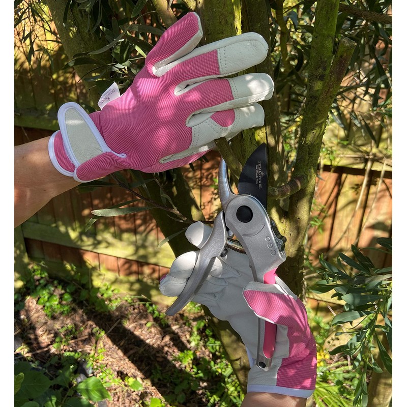 Petal Power Ladies Garden Secateurs with Adjustable Hand Width (Suitable