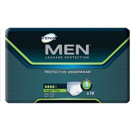 Tena Men Protective Underwear, Super Plus, Medium/Large, 1 Count (Pack of 1)