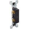 Leviton 15-Amp, 120 Volt, Toggle Framed Single-Pole AC Quiet Switch,
