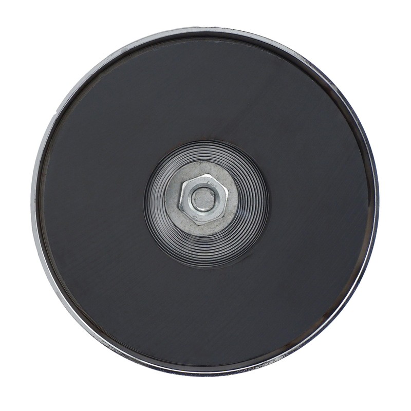 Master Magnetics RB100EB Magnetic Hook, Round Base Magnet Fastener with