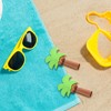 SHIDOW Beach Stakes, Outdoor Towel Anchor Stakes Picnic Mat Clips,