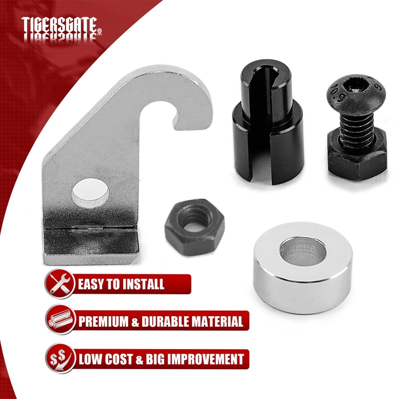 TIGERSGATE Twin Cam Easy Pull Clutch Lever Kit Designed for