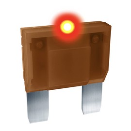 CARAX Glow Fuse – Premium Fuse MAXI LARGE Blade APX – 40A Kit 1 pcs – Glow When Blown LED Automotive Fuse – Smart Auto Glow Fuse Easy Identification – 1 pcs.