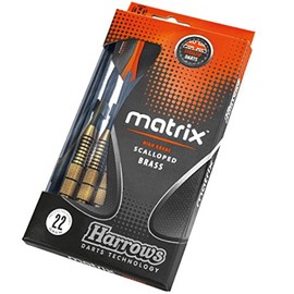 Harrows Matrix Top Steeltip Brass Dart, 26g