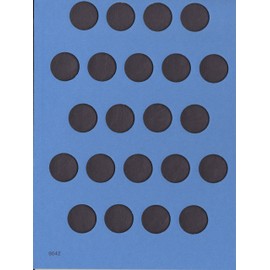 Whitman U.S. Modern Nickel Coin Folder with Blank Ports # 9042