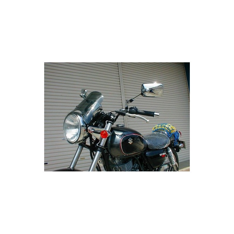 汎用 メーターバイザー 風防 ws-01m スモーク