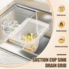 Sink Strainer, Sink Strainer with Suction Cup, Kitchen Sink Strainer