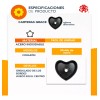 J.H. Company Molde Corazon Antiadherente Reposteria Cocina Acero 10259