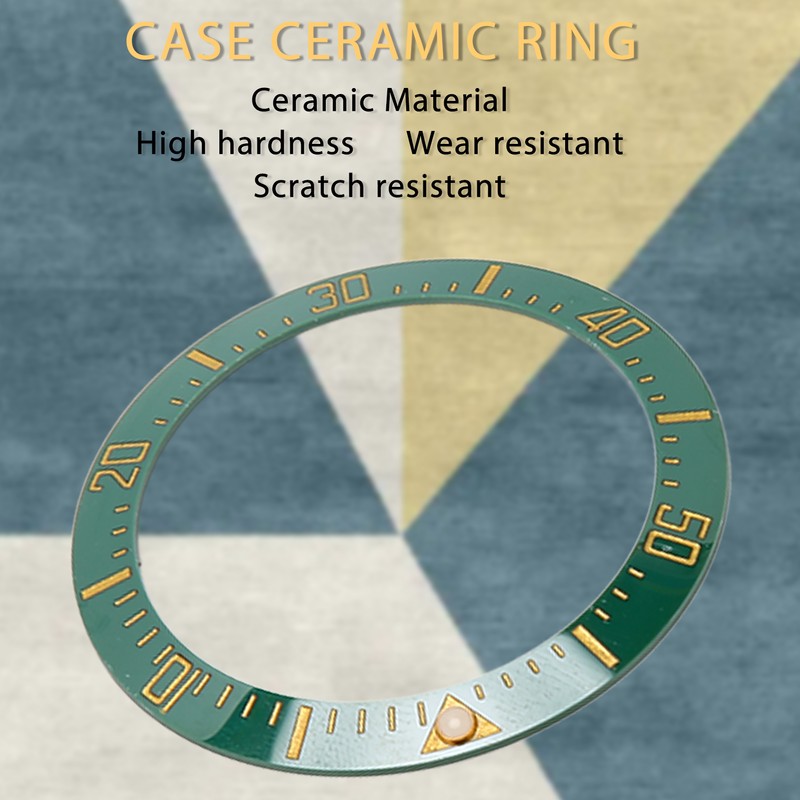 Watch Bezel Insert 40mm Ceramic Watch Bezel Ring Repair Replacement