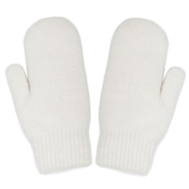 Eohak Winter Warm Mittens for Women Cold Weather Soft Lining Crochet Cable Knit Gloves