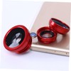 TEHAUX 2 Sets Clip Smartphone Lens Kit Wide Angle Macro