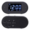 Depisuta 4 Levels Vibration Strength Adjustable Dual Alarm Clock with