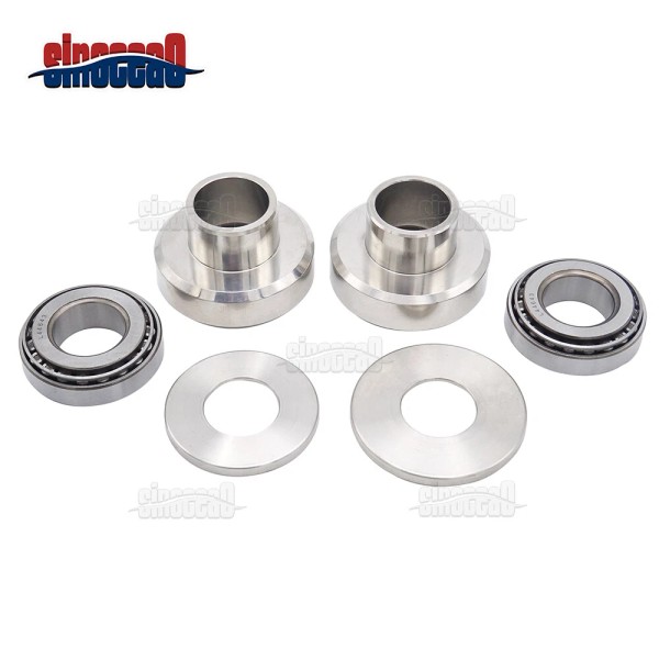 sinocea0 Chrome Fork Neck Cups Cup Set Bearings Race Kit