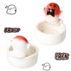 Ghost Candle Holder, Halloween Cute Cartoon Small Ghost Candle Holder,