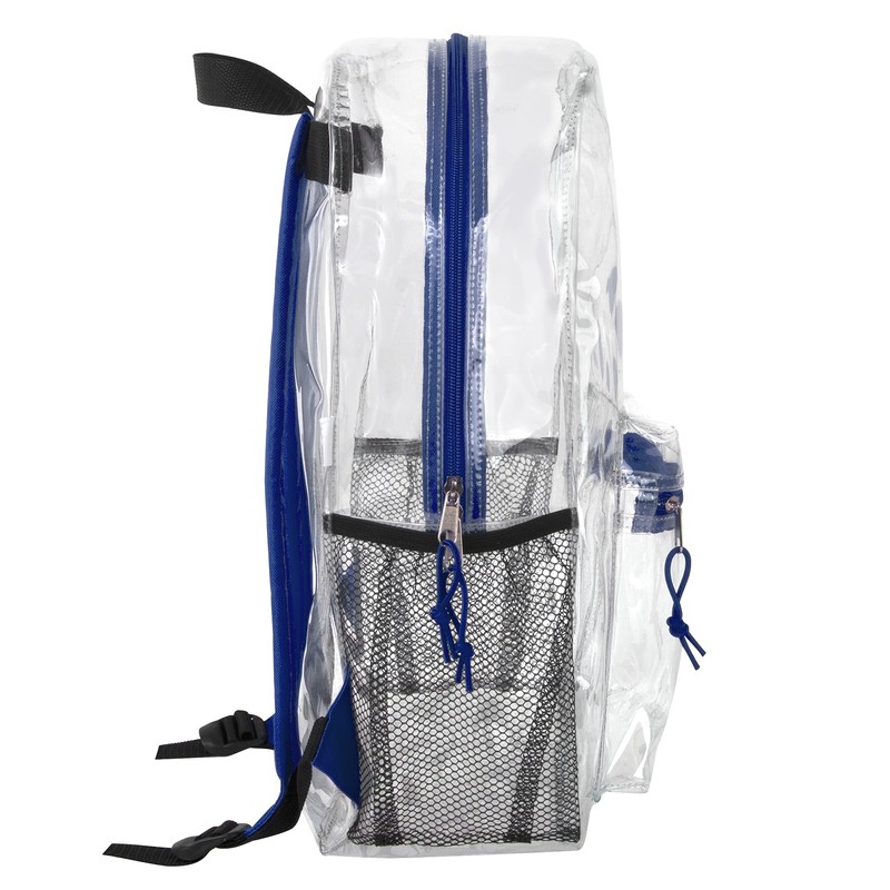 Trail maker Clear Backpack With Reinforced Straps For Security &