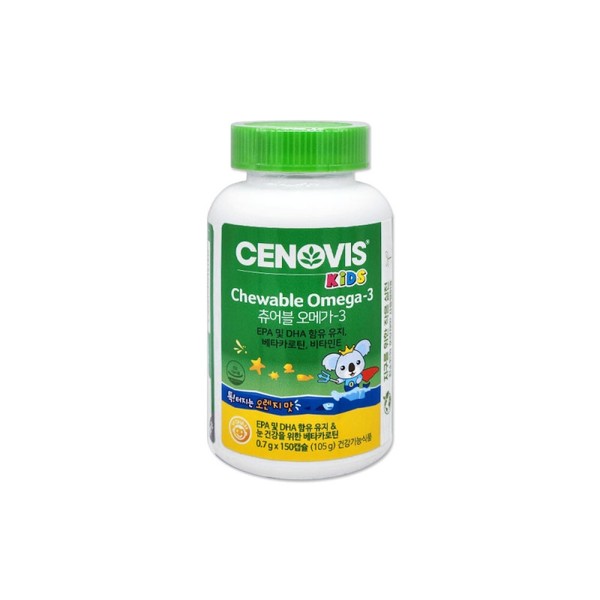Senovis Kids Chewable Omega-3 700mg 150 Capsules/mj / 세노비스 키즈