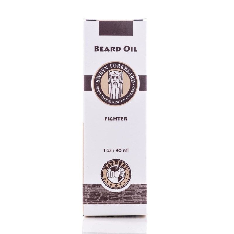 Beard Oil Fighter 100% Organic Premium Beard Oil Made in