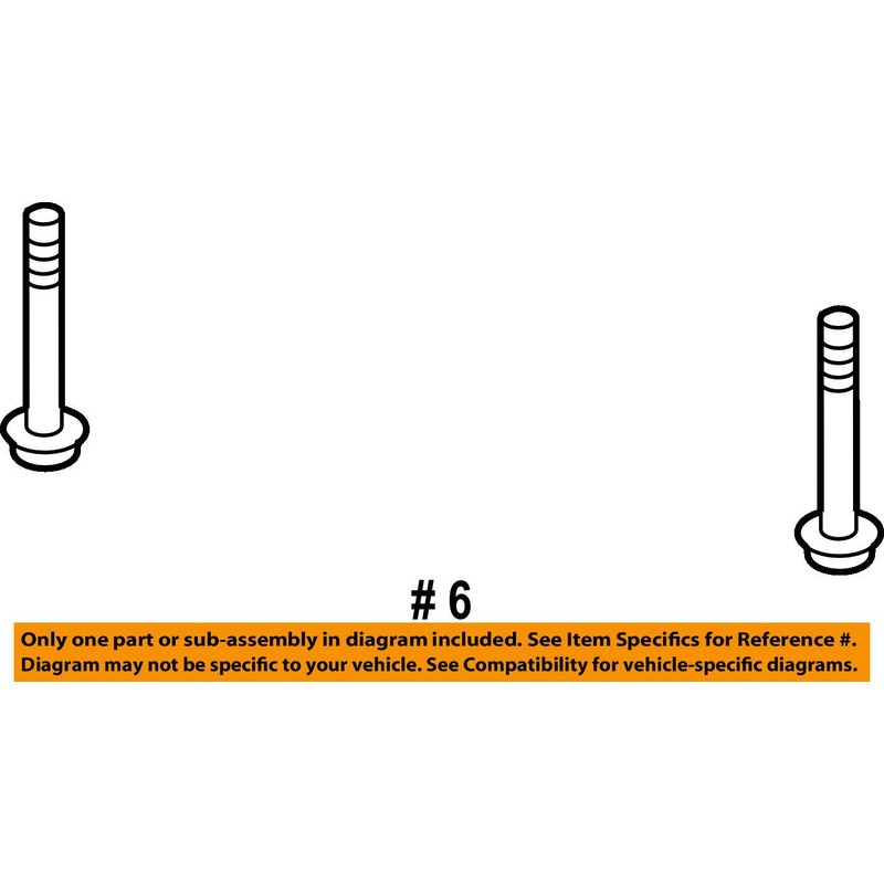 Genuine GM Bolt Part# - 11562587