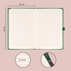 NOTIQUE Notebook Lined, Hardcover Notebook, Journal, Diary with Elastic Band