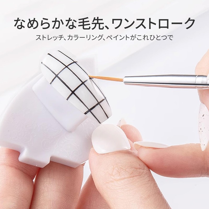 Nail Brushes Nail Brush Set [6 pieces] Gel Nail Brush