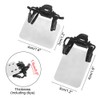 Shooting Glasses Blinders, 2PCS Resin Archery Glasses Clip Occluders Lightweight