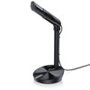 CSL PC Stand Microphone, USB Microphone, Compatible with PC, Mac,