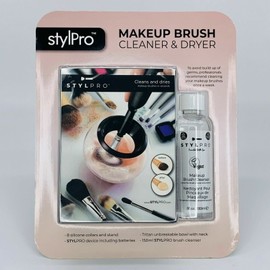 StylPro Makeup Brush Cleaner and Drier With Cleanser Liquid 5 fl oz.