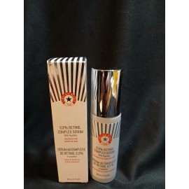 Retinol FIRST AID BEAUTY 0.3% Retinol Complex Serum with Peptides 1 Fl Oz NIB