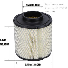 7082037 Air filter for Polaris Ranger 570 500 570 SP 570 EFI 570 Crew ACE 325 500 570 Full Size Midsize Side by Side 2014 2015 2016 2017 2018 2019 2020 2021 2022 2023 (7082037 Air filter)