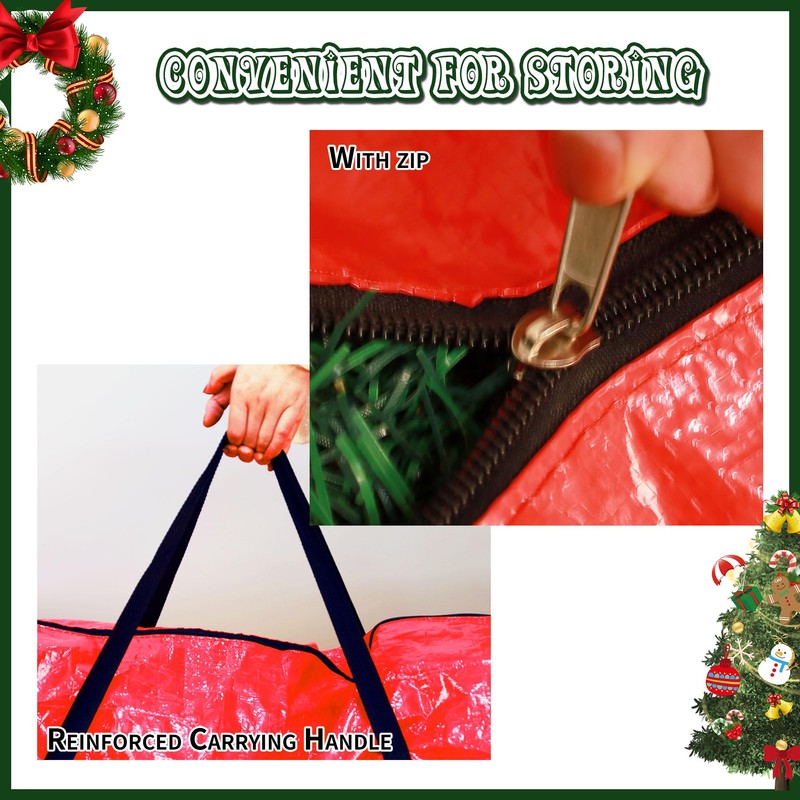 RICHIE Christmas Tree Storage Bag for up to 7.5ft Christmas
