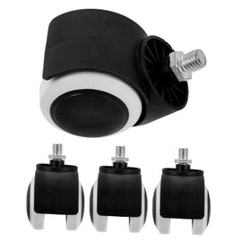 CHILDWEET 4pcs Iv Stand Replacement Wheels for Easy Maneuverability and Seamless Compatibility and Rollers for Iv Bag Stand for Hospitals and Healthcare Facilities