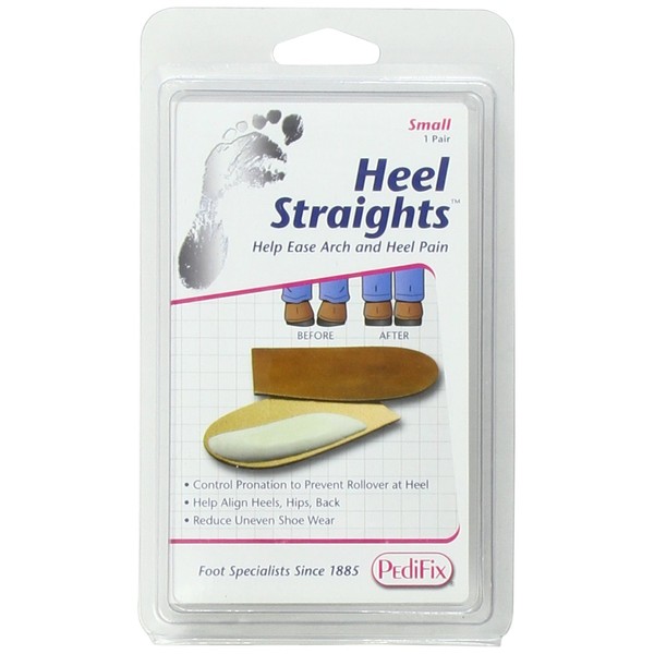 PediFix Heel Straights, Small, 1 Pair per Pack