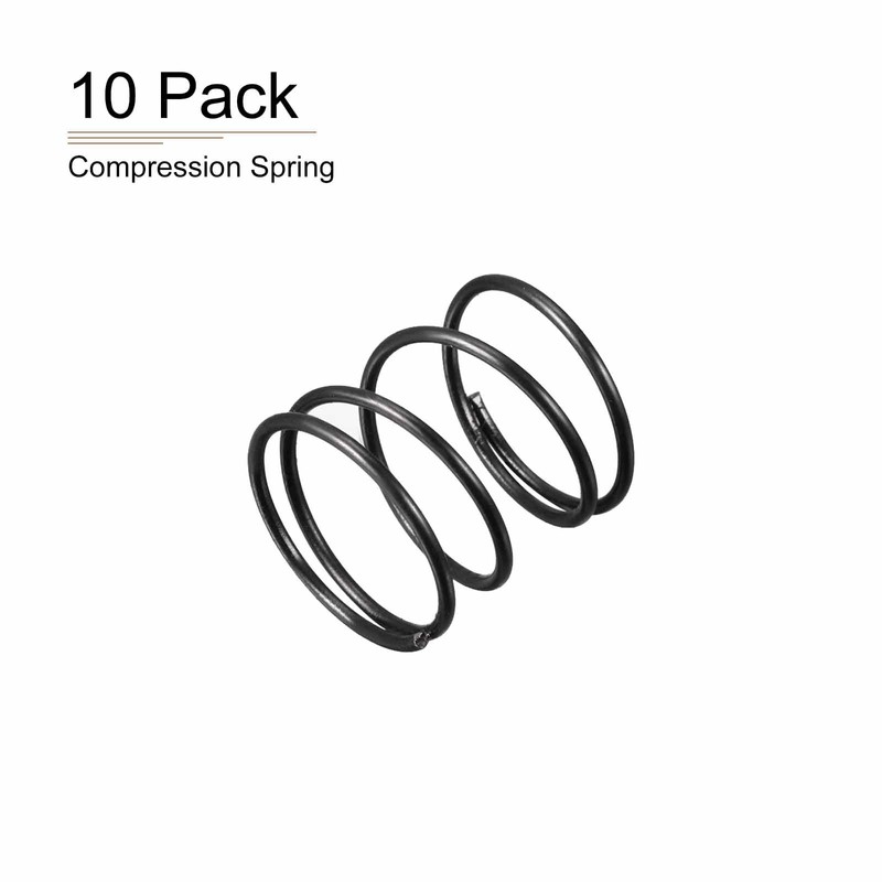 DTGN 1.2x19x20mm(DxODxL) Compression Spring - 10Pack - Good for Machinery
