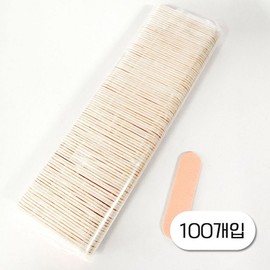 100 Pieces Mini Wood File Nail File Sanding Buffer Nail Trimming File, 1 Piece, 100 Pieces Mini File Pink / 100개입 미니우드파일 네일파일 샌딩버퍼 손톱다듬는 파일, 1개, 100개입 미니파일분홍