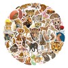 60 Wild Cheetah Stickers Pack for Kids Teens Adults, Waterproof