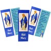 Hail Mary Bookmark Holy Cards Bundle with Prayer Student Class