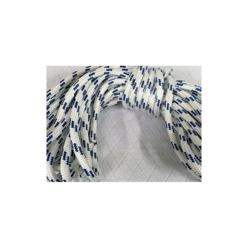 Double Braid Polyester Arborist Bull Rope 3/4 inch by 100