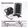 Tutu Panel Solar Cargador Portatil Kit Iluminación Panel Solar