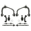KAX KAX Front Upper Control Arm w/Ball Joint + Sway Bar Links + Tie Rod Ends for Fo-rd F150 (4WD) 2009 2010 2011 2012 2012 2013 2014 (Exc. SVT Raptor) Suspension Kit K80306 K80308 10PCS