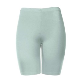 HATOPANTS - Bermudas de algodón para mujer, 208-light Green-00, 2XG