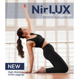 NirLUX Womens Leggings - Womens High Waisted Leggings for Gym & Yoga, Butter Soft Leggings for Women (6 26", Black)