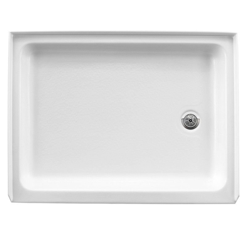 Factory RV Shower Pan Drain | Stainless Steel, Fits 3"