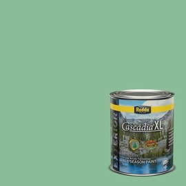 Rodda Paint CASCADIA XL Exterior Satin Paint & Primer in One, Quart, Goddess Green