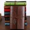 Powertool Notebook Loose Leaf Leather Cover Lined Wirebound Journal Writing