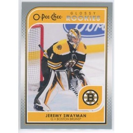 2021-22 Upper Deck O-Pee-Chee Glossy Silver #R6 Jeremy Swayman Rookie Card RC Hockey Card Boston