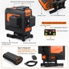 Tacklife 3 x 360 Degree Laser Level Self-Leveling Green Cross